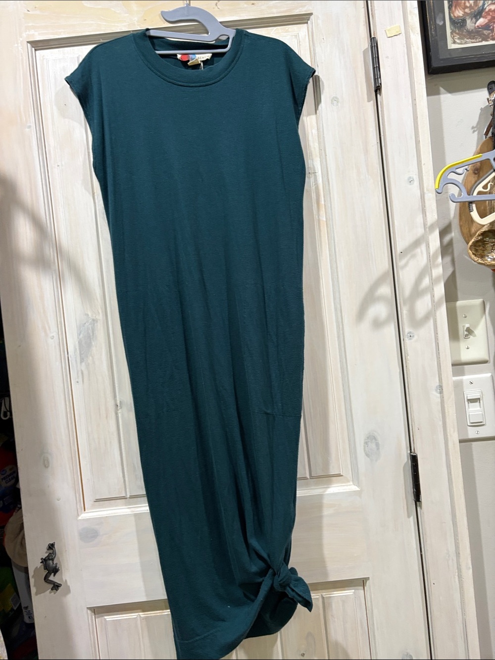 Free People Beach Teal  Maxi Dress